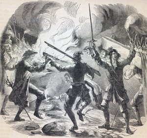 Alborotadores de Sacheverell destruyen parte de una capilla cerca de Lincoln